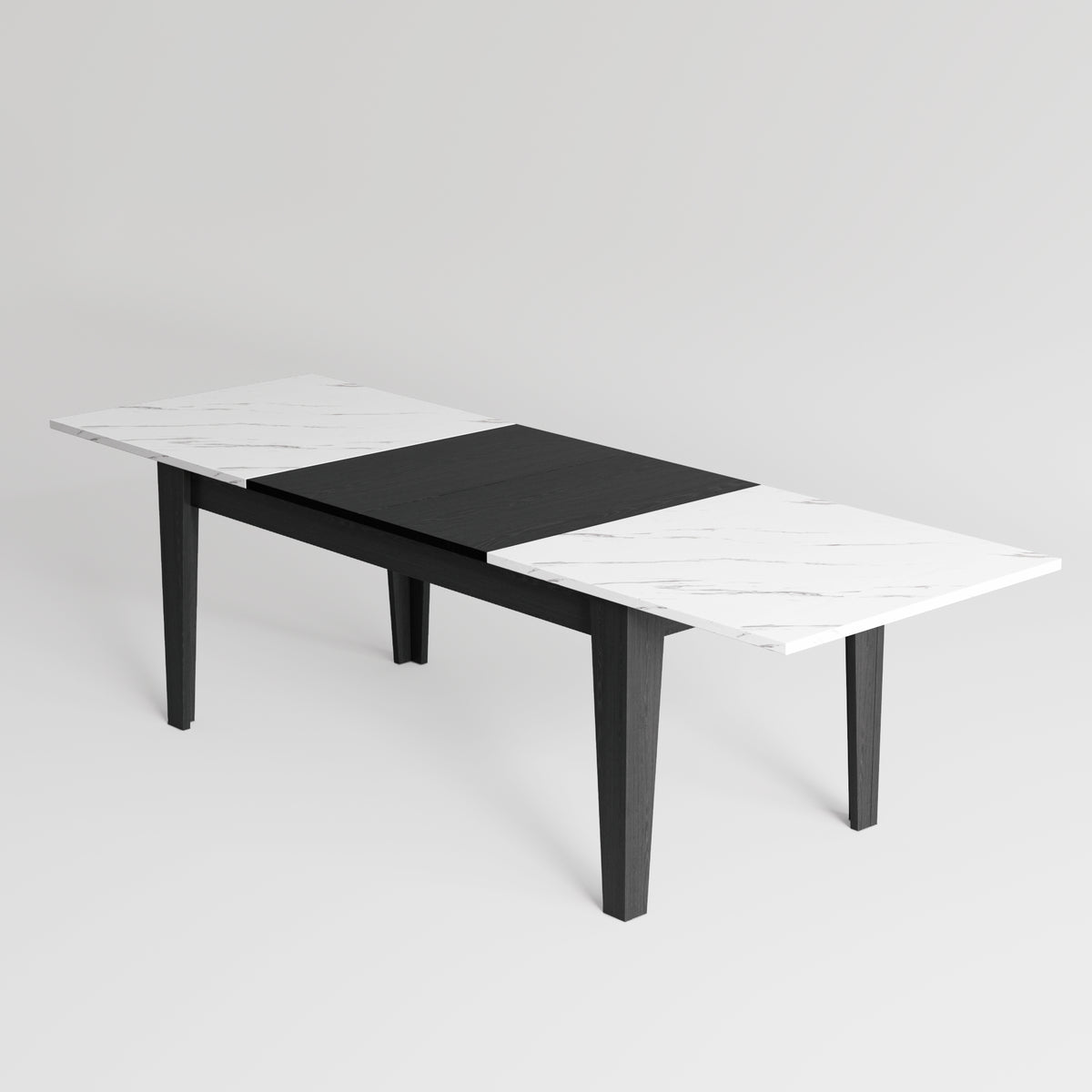 Rectangular Extendable Dining Table Seats 4 - 12, 71"-106"