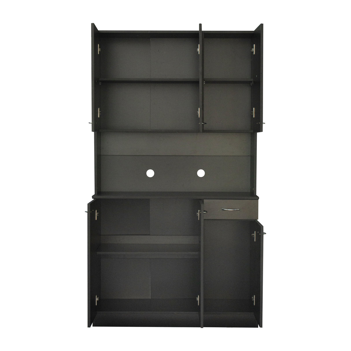 71" Tall Storage Cabinet for Kitchen, Living Room, Office | Kitchen Pantry
