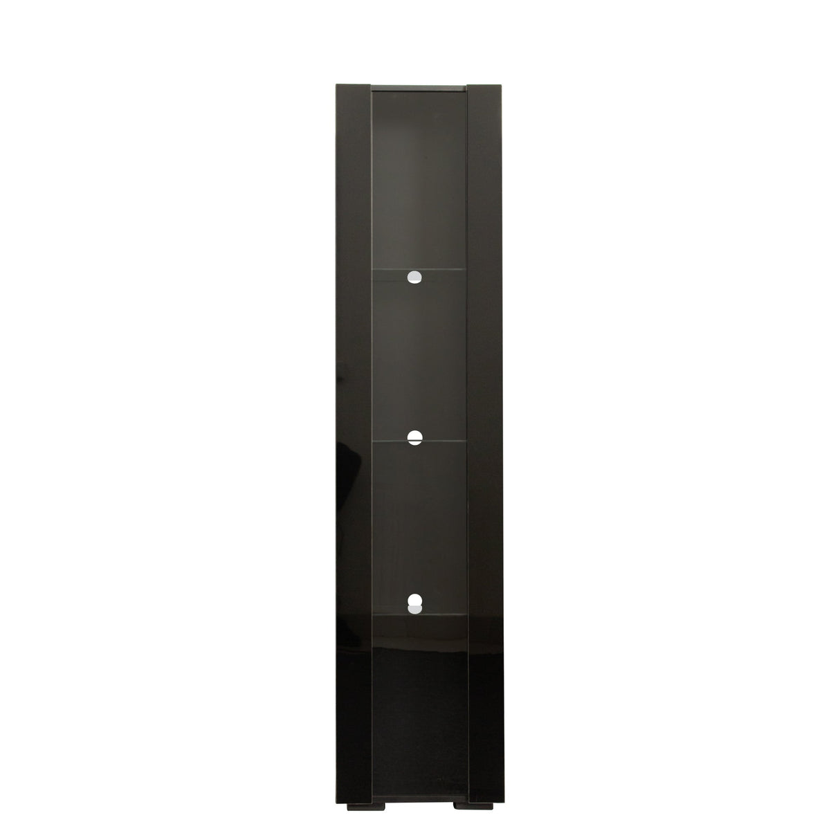 Storage Cabinet with Aluminum Strip Lamp - Large Storage Space