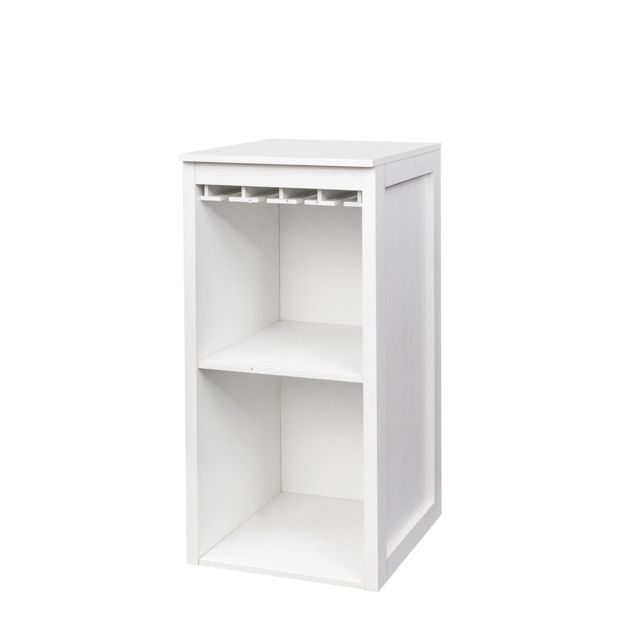 Modular Bar Wine Cabinet w/ Shelves & Glasses Holder - Joysource