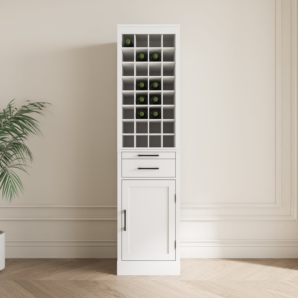 Modular Wine Bar Cabinet Buffet Cabinet w/ Drawers & Storage | Joysource