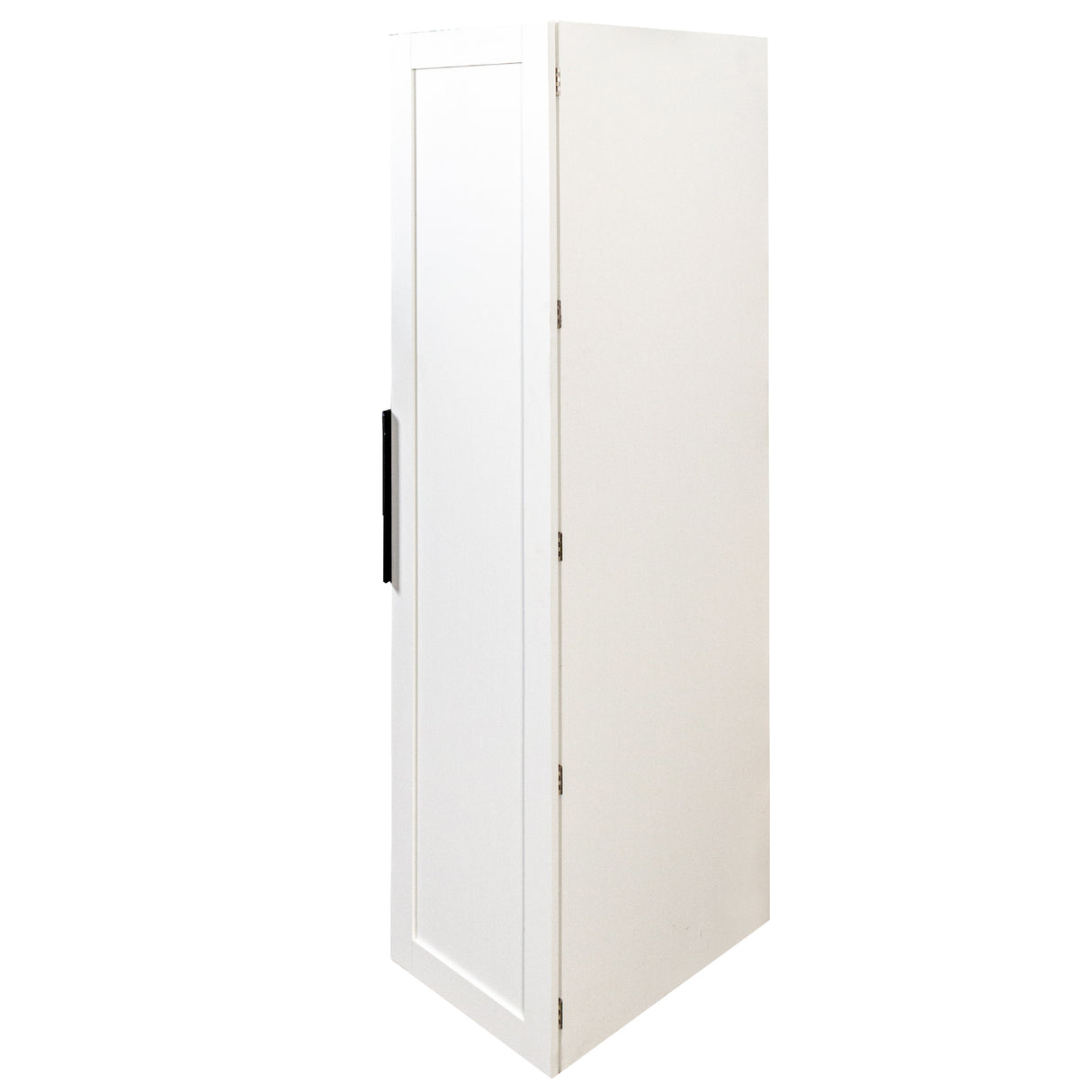 22" Deep Narrow Pantry Cabinet with Door Shelves & Interior Storage