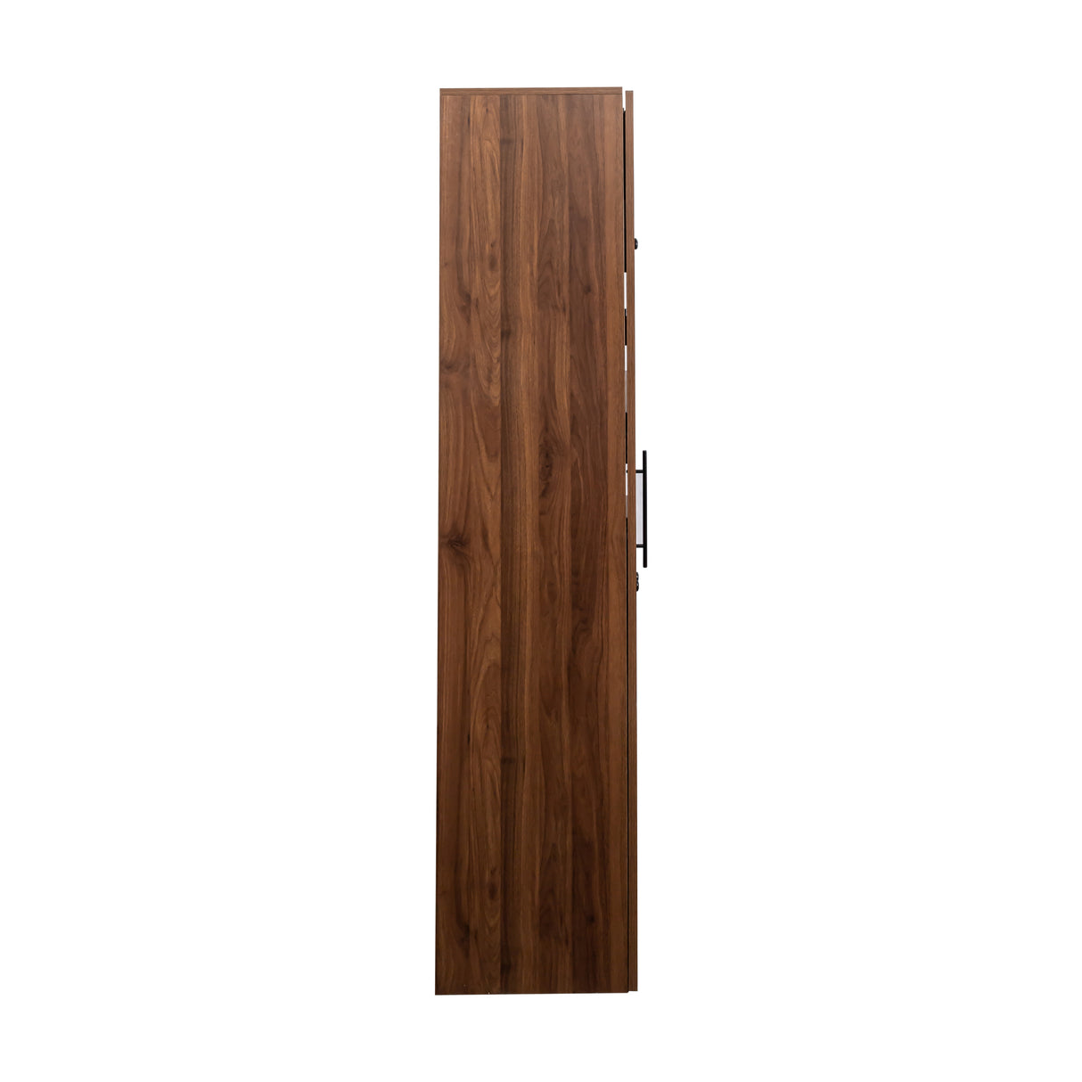 71" Tall Kitchen Pantry Cabinet with Pull Out Shelves and Glass Doors | Multifunctional