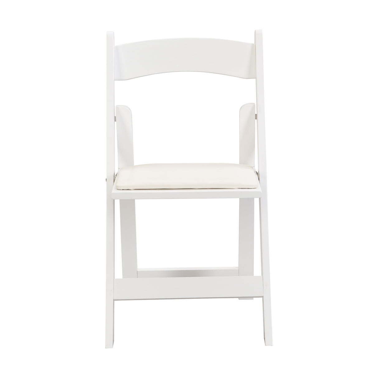 Upholstered Folding Dining Chair w/ Wooden Frame & PU leather | Set of 4