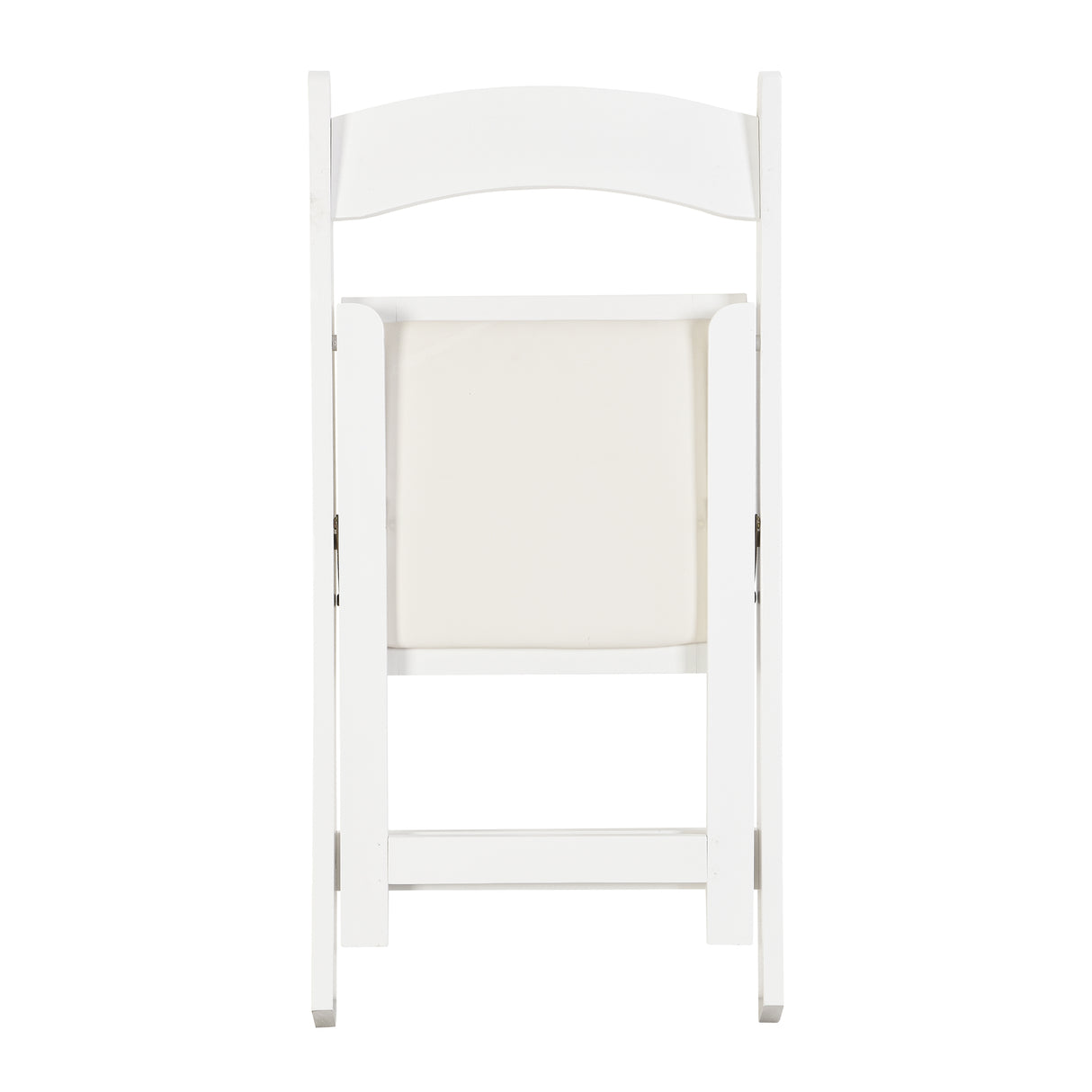 Upholstered Folding Dining Chair w/ Wooden Frame & PU leather | Set of 4