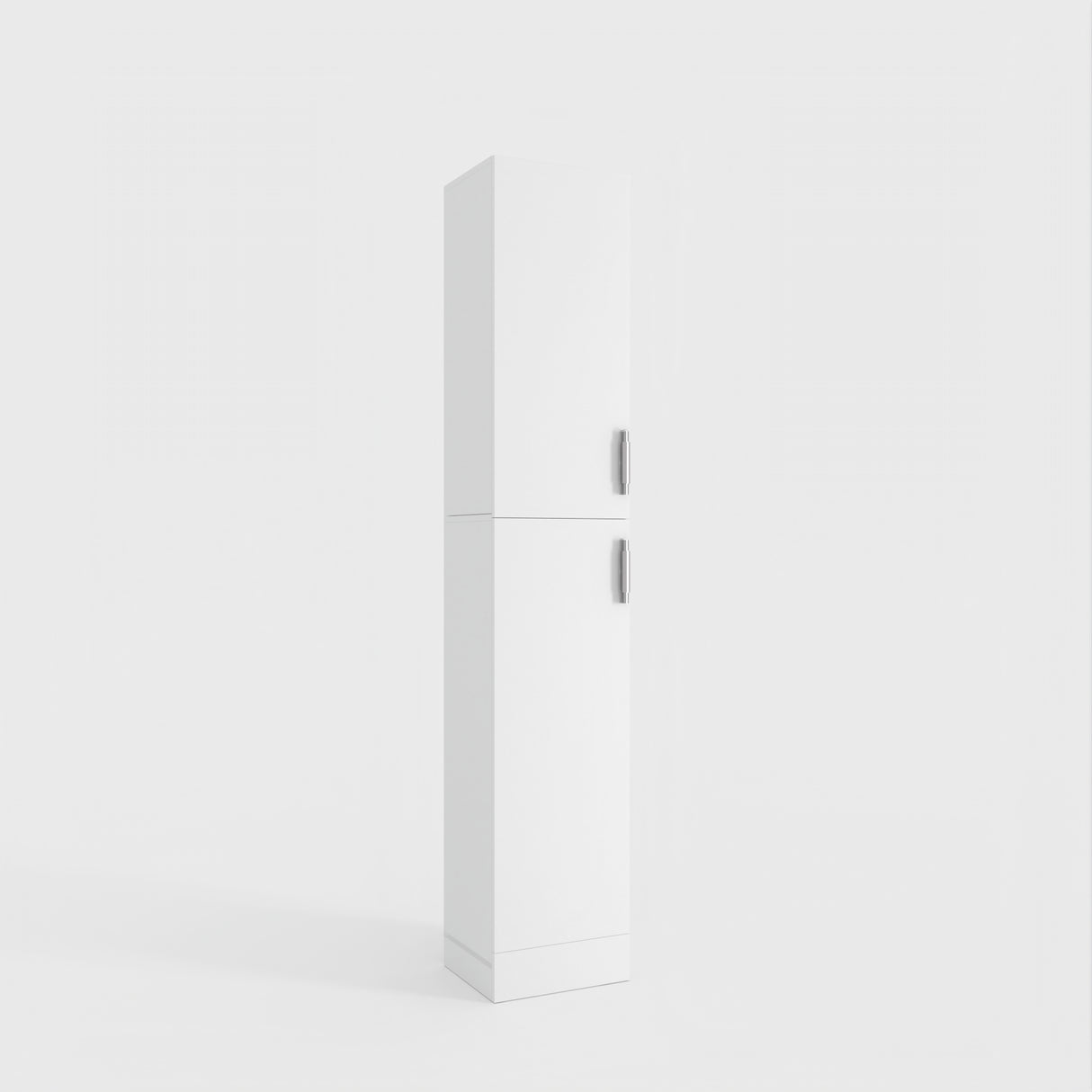 75" Tall Storage Cabinet with Doors & 4 Tiers | Narrow Cabinet