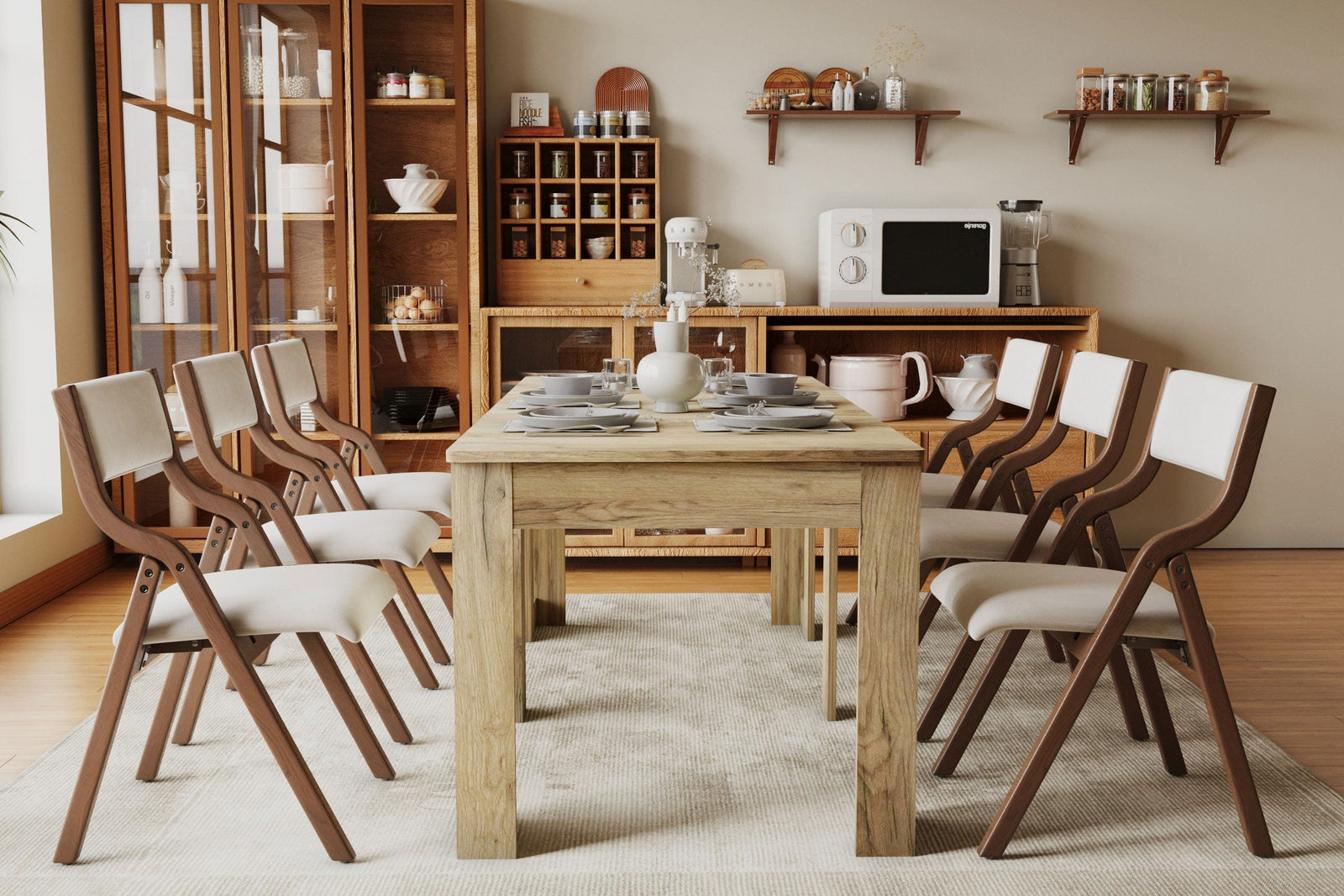Small Space, Big Potential: 7 Extendable Table Designs That Maximize Room