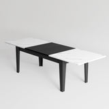 Rectangular Extendable Dining Table Seats 4 - 12, 71"-106"