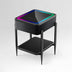 Smart Side Table with Built-in Bluetooth Speaker & Wireless Charging
