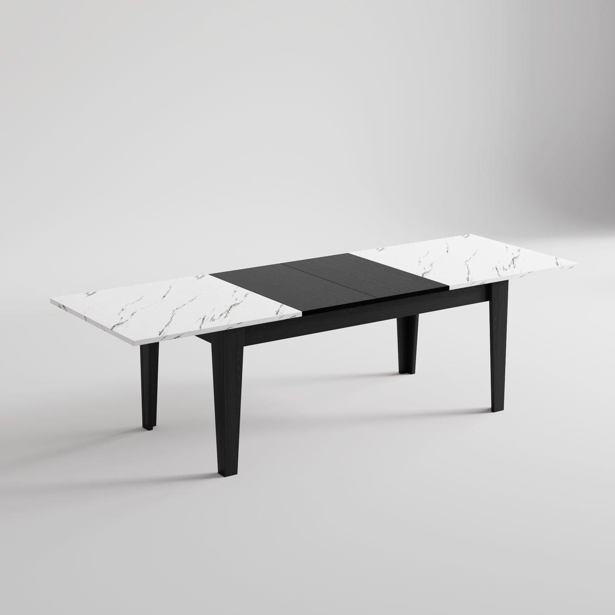 Rectangular Extendable Dining Table Seats 4 - 12, 71"-106"