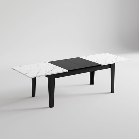 Rectangular Extendable Dining Table Seats 4 - 12, 71"-106"
