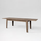 Rectangular Extendable Dining Table Seats 4 - 12, 71"-106"