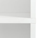 75" Tall Storage Cabinet with Doors & 4 Tiers | Narrow Cabinet