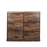 10-Shelf Bookcase w/ Chubby Holes | Storage Cabinet - Joysource