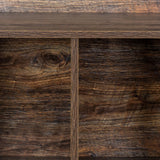 10-Shelf Bookcase w/ Chubby Holes | Storage Cabinet - Joysource
