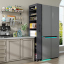 7-Tier Slim Pull-Out Storage Cabinet on Wheels for Kitchen & Laundry Room