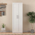 Modern Wardrobe w/ 2 Doors and 3 Shelves - Durable Storage Solution