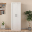 Modern Wardrobe w/ 2 Doors and 3 Shelves - Durable Storage Solution