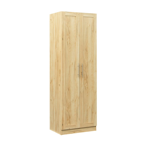 Modern Wardrobe w/ 2 Doors and 3 Shelves - Durable Storage Solution