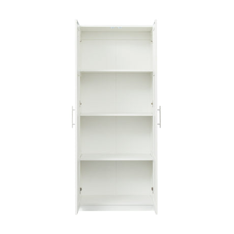 Modern High Wardrobe - Spacious Storage with Doors & Shelves | Joysource