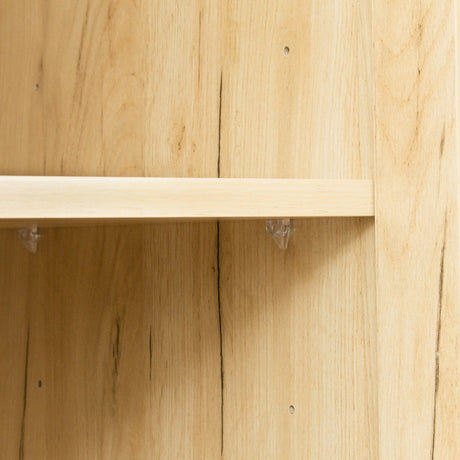 Modern Wardrobe w/ 2 Doors and 3 Shelves - Durable Storage Solution