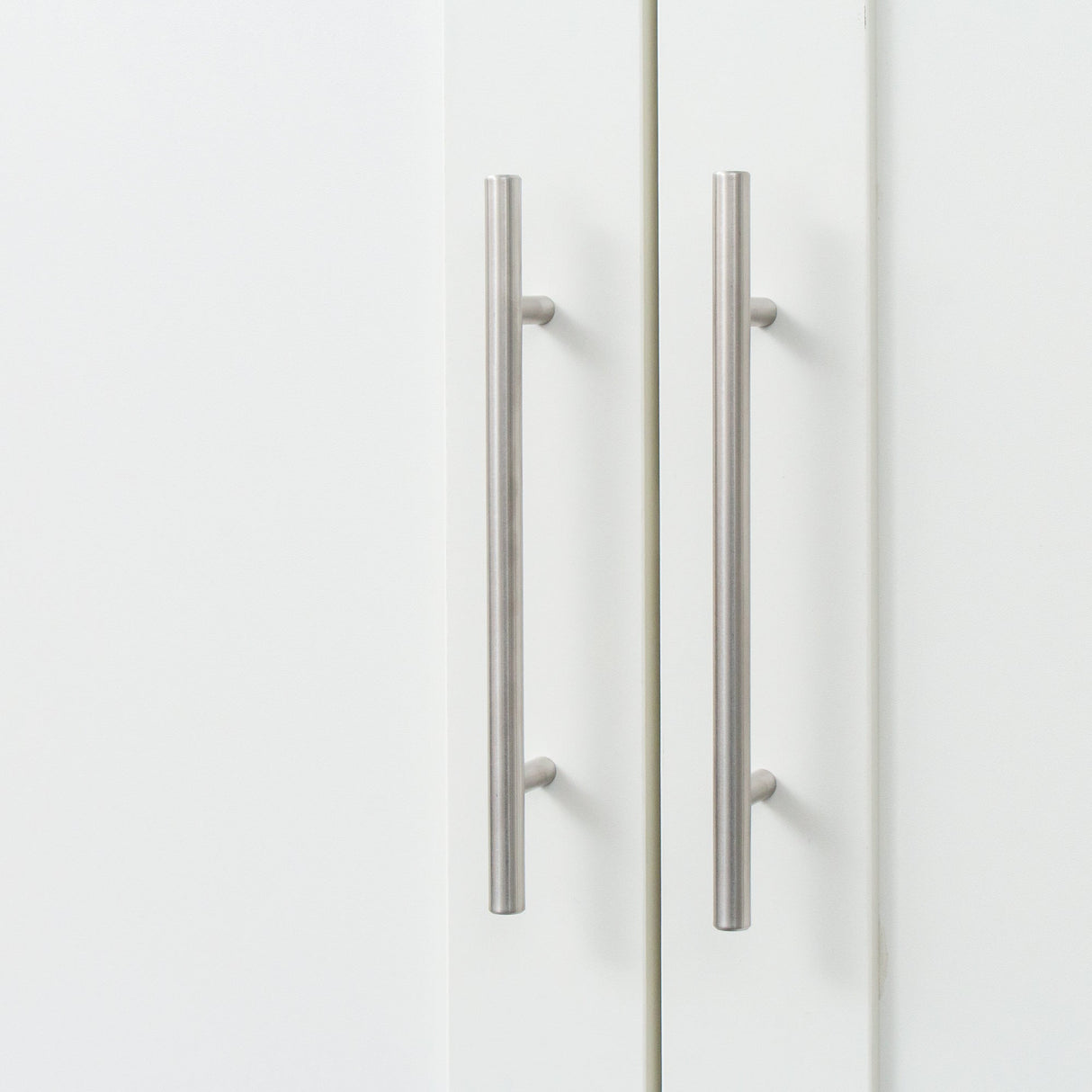 Modern High Wardrobe - Spacious Storage with Doors & Shelves
