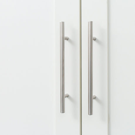 Modern High Wardrobe - Spacious Storage with Doors & Shelves