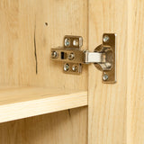 Modern Wardrobe w/ 2 Doors and 3 Shelves - Durable Storage Solution