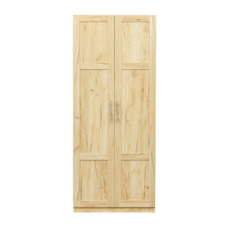 Modern High Wardrobe - Spacious Storage with Doors & Shelves