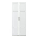 Modern High Wardrobe - Spacious Storage with Doors & Shelves