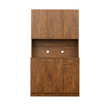 71" Tall Storage Cabinet for Office, Living Room, Bedroom & Kitchen