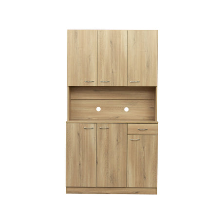 71" Tall Storage Cabinet for Office, Living Room, Bedroom & Kitchen