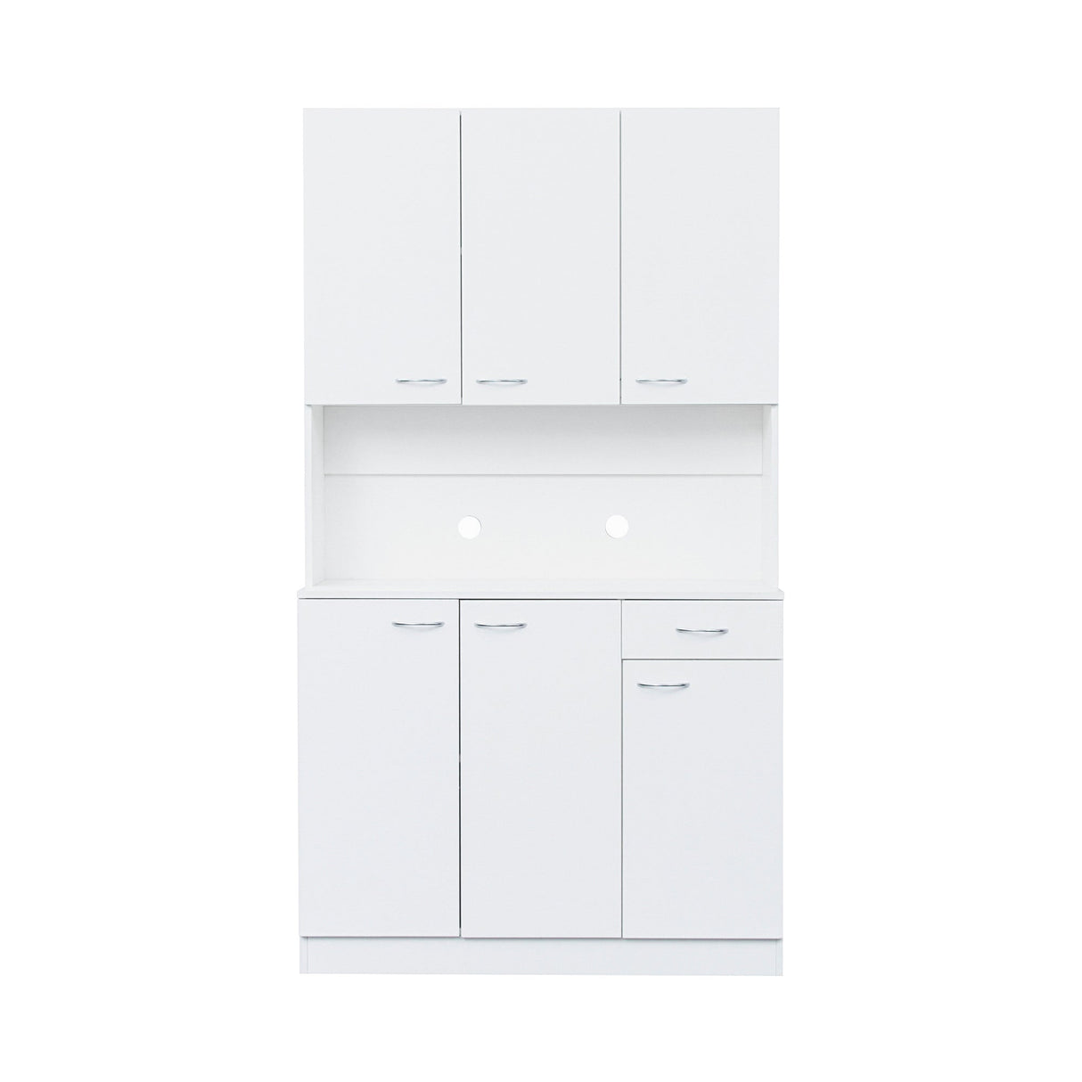 71" Tall Storage Cabinet for Office, Living Room, Bedroom & Kitchen