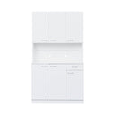 71" Tall Storage Cabinet for Office, Living Room, Bedroom & Kitchen