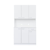 71" Tall Storage Cabinet for Office, Living Room, Bedroom & Kitchen