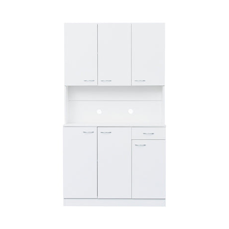 71" Tall Storage Cabinet for Office, Living Room, Bedroom & Kitchen