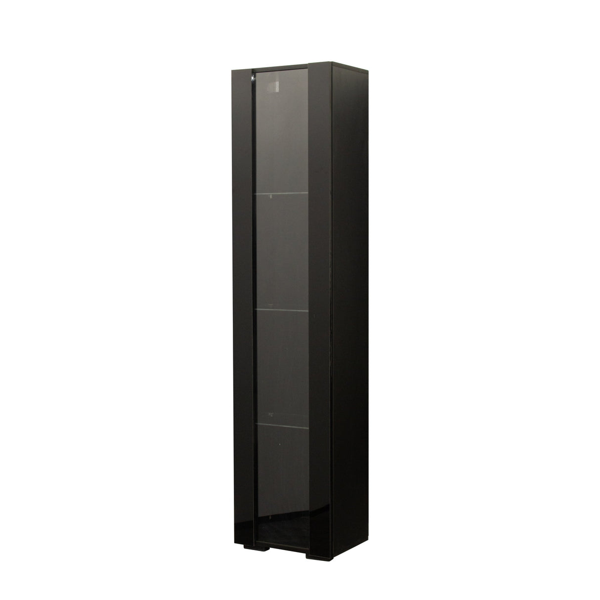 Storage Cabinet with Aluminum Strip Lamp - Large Storage Space