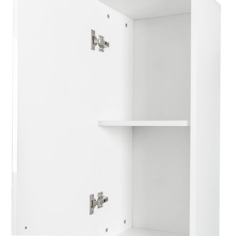 75" Tall Storage Cabinet with Doors & 4 Tiers | Narrow Cabinet