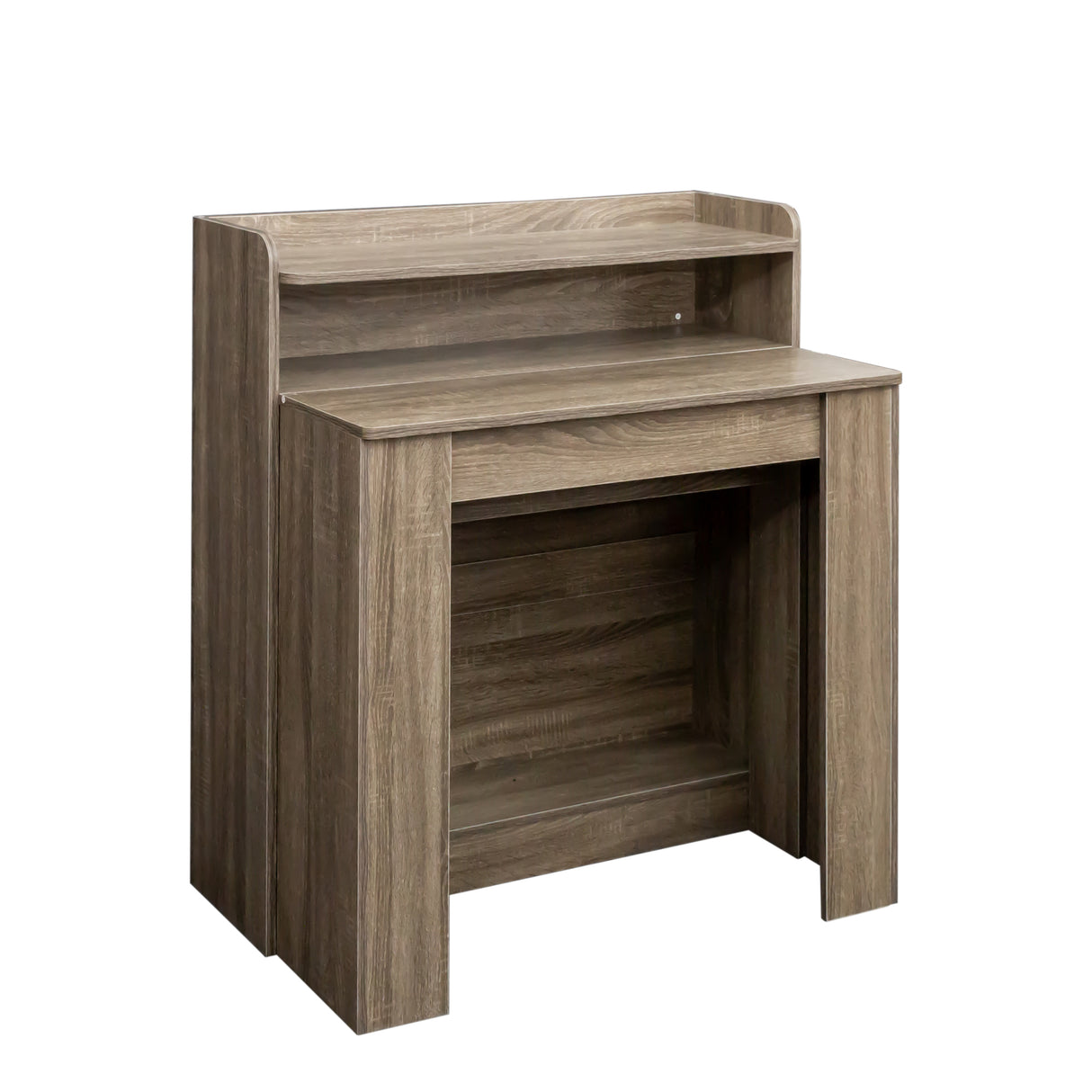 Extendable Dining Table with Hidden Storage