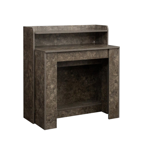 Extendable Dining Table with Hidden Storage
