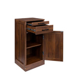 Modular Wine Bar Cabinet Buffet Cabinet in Walnut - Joysource