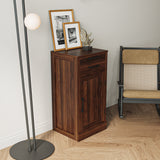 Modular Wine Bar Cabinet Buffet Cabinet in Walnut - Joysource