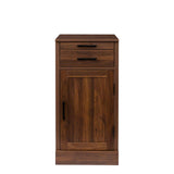 Modular Wine Bar Cabinet Buffet Cabinet in Walnut - Joysource