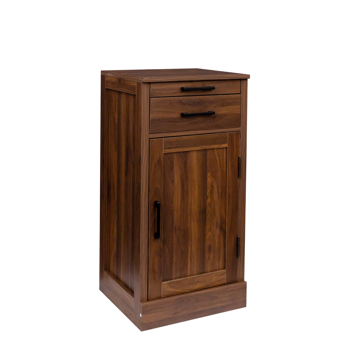 Modular Wine Bar Cabinet Buffet Cabinet in Walnut - Joysource