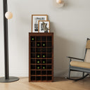 Modern Bar Cabinet 32-Bottle for Storage & Display - Joysource