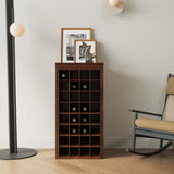 Modern Bar Cabinet 32-Bottle for Storage & Display - Joysource