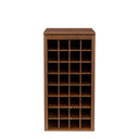 Modern Bar Cabinet 32-Bottle for Storage & Display - Joysource