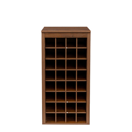 Modern Bar Cabinet 32-Bottle for Storage & Display - Joysource