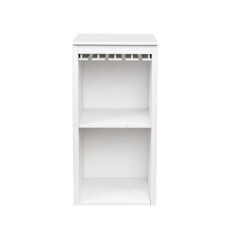 Modular Bar Wine Cabinet w/ Shelves & Glasses Holder - Joysource
