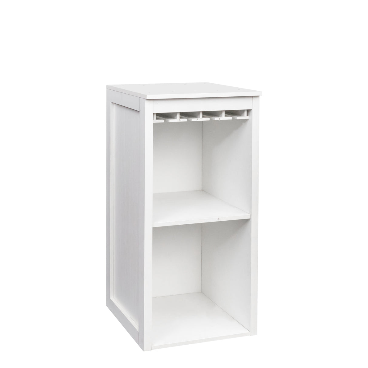 Modular Bar Wine Cabinet w/ Shelves & Glasses Holder - Joysource